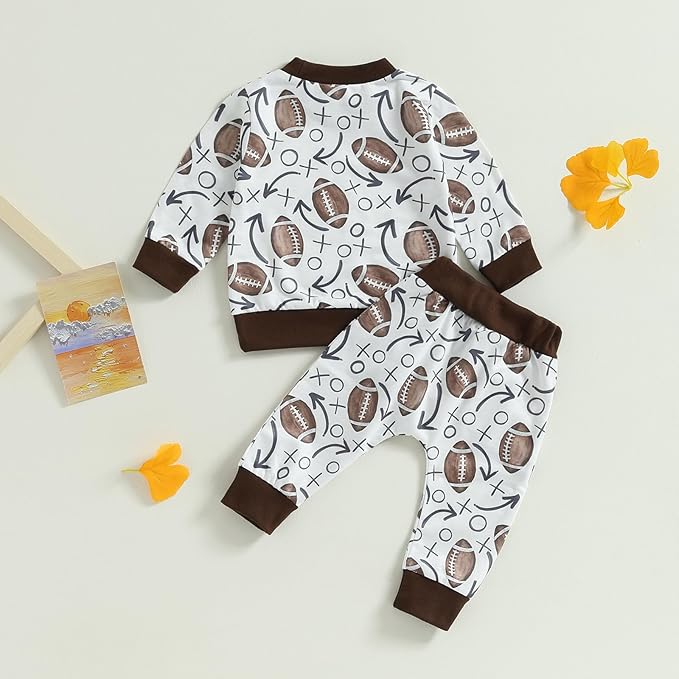0-4T Toddler Boy Girl Halloween Outfit Fall Clothes Ghost Long Sleeve Sweatshirt Top Pants Baby Halloween Clothes